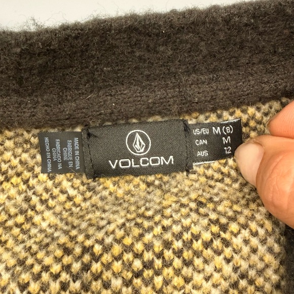 Volcom Daisy Lady Cardigan Size M - Picture 4 of 6